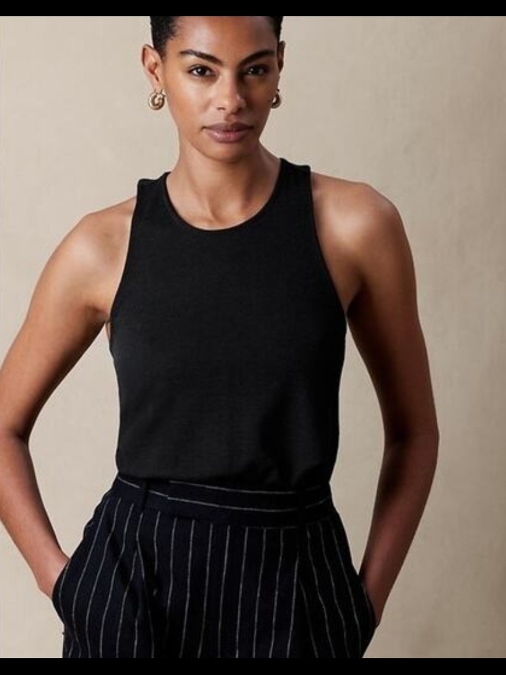 Banana Republic Women's Twist-Back Tank Top